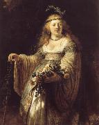 Saskia van Uylenburgh in Arcadian Costume Rembrandt